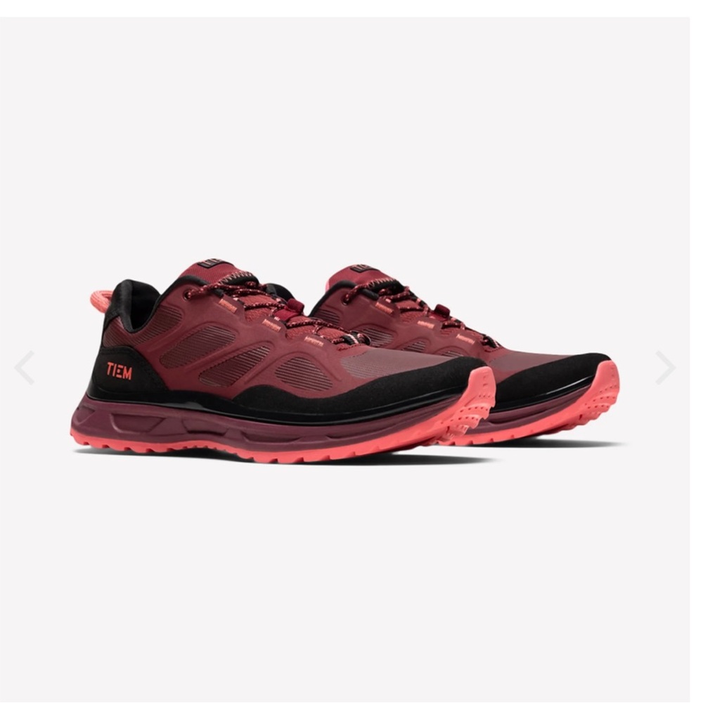 Tiem via pomegranate cycling shoes